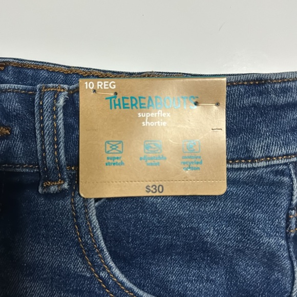 Thereabouts Girl Jean Shorts - Picture 3 of 4